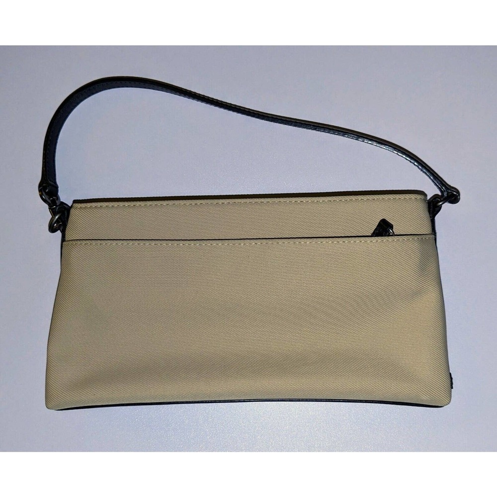 Coach VTG Demi Mercer Tan Nylon Leather Trim Women’s Handbag IOJ-7407